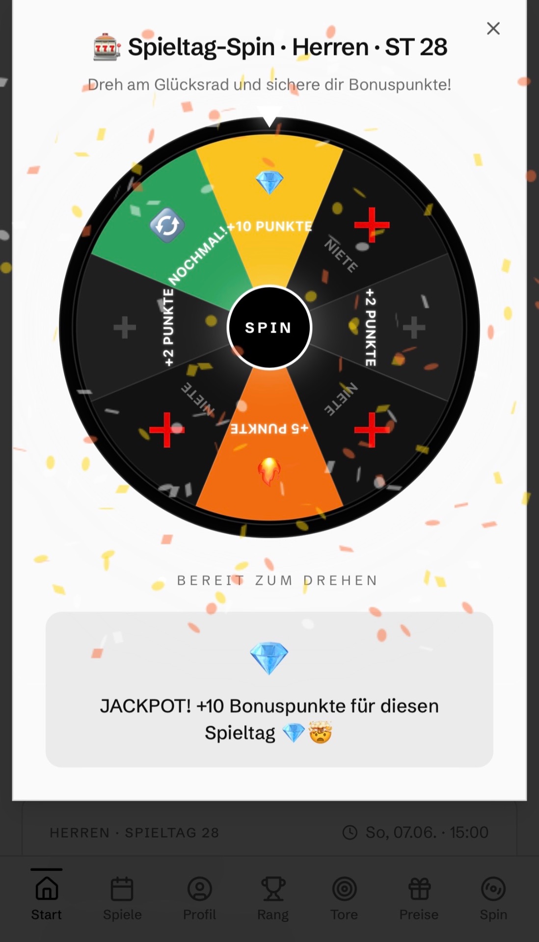 SpieltagsHelden App